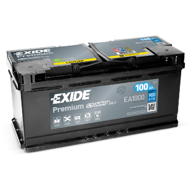 Аккумулятор Exide Premium EA1000 (100 Ah)