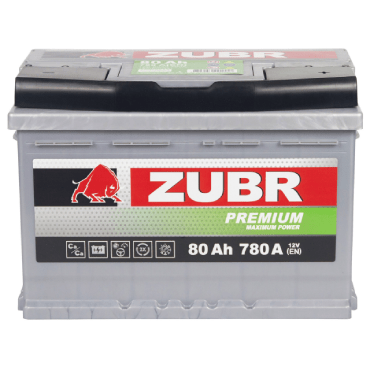 Аккумулятор ZUBR Premium 80 Ah R+