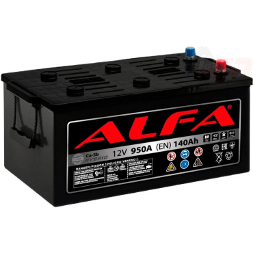 Аккумулятор ALFA 140 (3) евро +/-