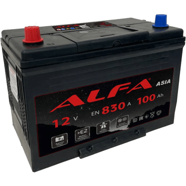 Аккумулятор ALFA Asia 100 JL