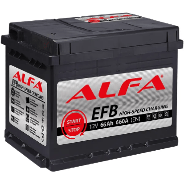 Аккумулятор ALFA EFB 66 R