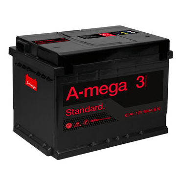 Аккумулятор A-MEGA Standard 62 Ah R+