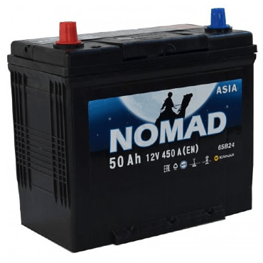 Аккумулятор NOMAD Asia 6CT-50 рус (50 Ah)
