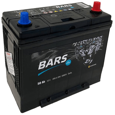 Аккумулятор BARS Asia 50 JR тонкие клеммы с бортом