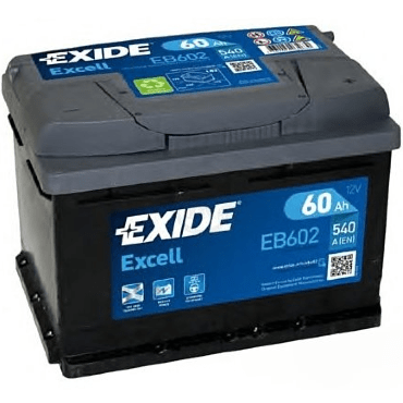 Аккумулятор Exide Excell EB602 (60 Ah)