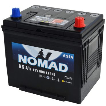 Аккумулятор NOMAD Asia 6CT-65 Евро (65 Ah)