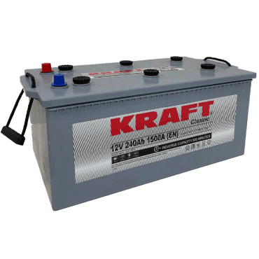 Аккумулятор KRAFT 240 (3) евро +/-