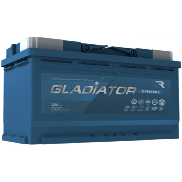 Аккумулятор GLADIATOR Dynamic 92 R