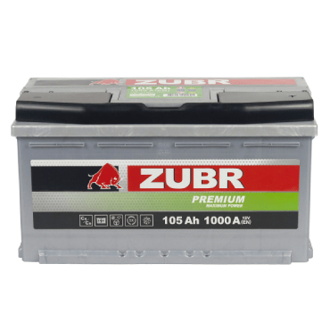 Аккумулятор ZUBR Premium 105 Ah R+