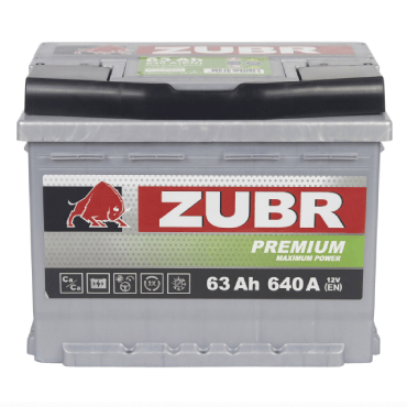 Аккумулятор ZUBR Premium 63 Ah R+