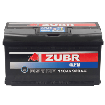 Аккумулятор ZUBR EFB 110 Ah R+