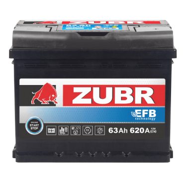 Аккумулятор ZUBR EFB 63 Ah L+