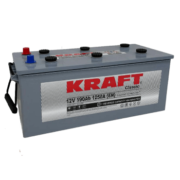 Аккумулятор KRAFT 190 (3) евро +/-