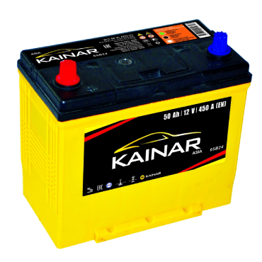 Аккумулятор KAINAR Asia 50 JL тонкие клеммы с бортом
