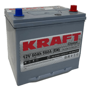 Аккумулятор KRAFT Asia 60 JR