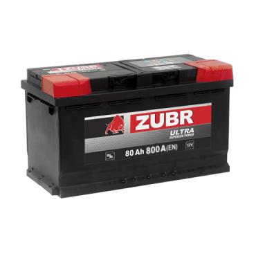 Аккумулятор ZUBR Ultra 80 Ah R+